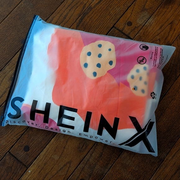 🌺NEW🌺Shein X Valeria Galipoli graphic print elastic floral skirt size XS - Picture 4 of 5